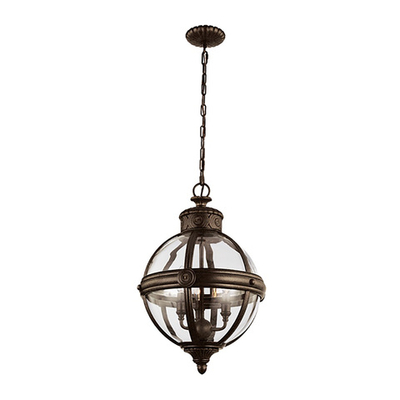 Подвесной светильник Feiss, Арт. FE-ADAMS-3P-BRZ