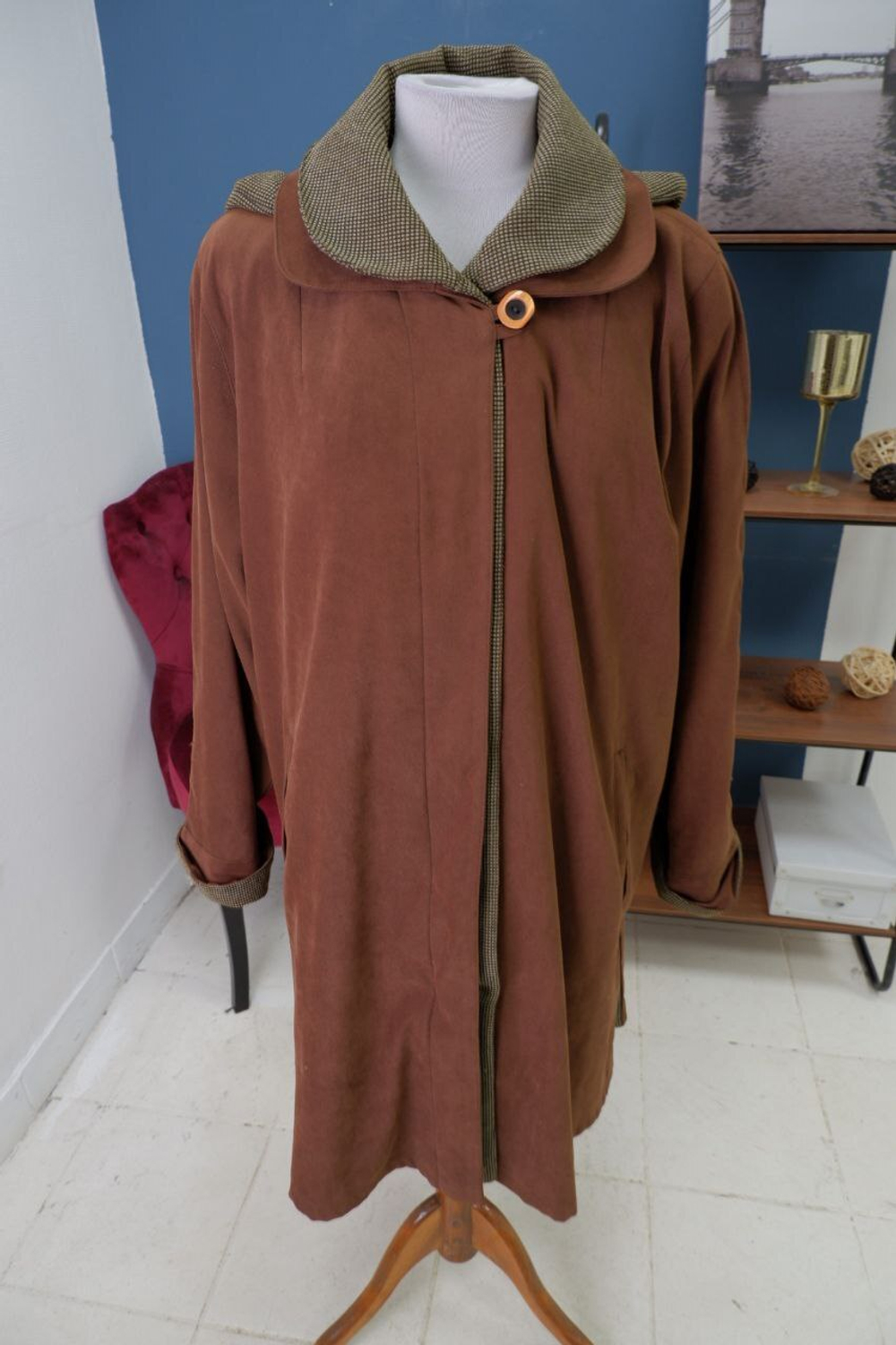 Куртка удлиненная 48 размер