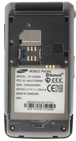 Мобильный телефон Samsung GT-S3600 Black