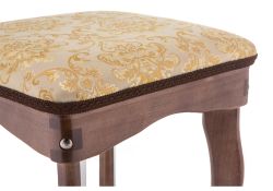 Табурет Орфео орех / бежевый