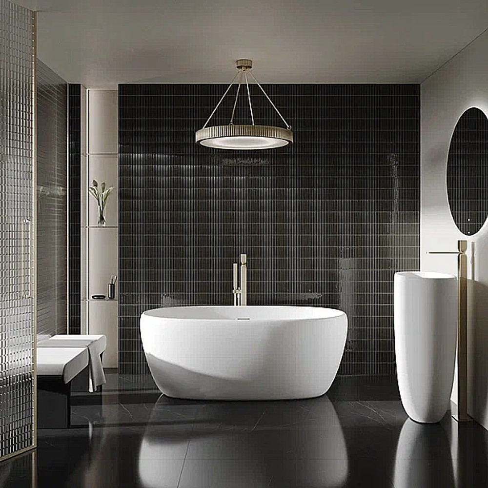 Ванна Salini LUCE S-stone 100122M 150x75 белая