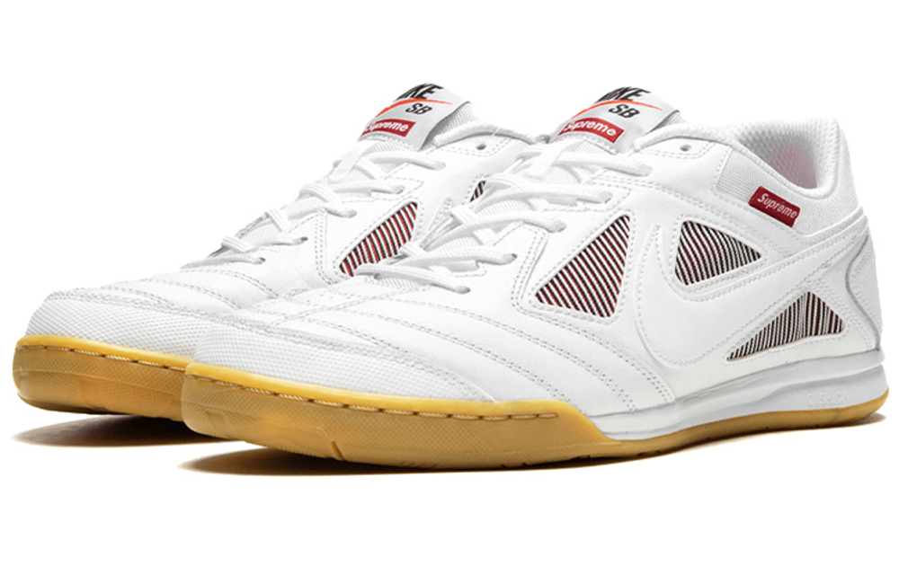 Кроссовки Supreme X Nike Sb Gato White