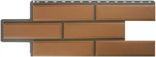 Фасадная панель Камень Венецианский Альта профиль, Персиковый