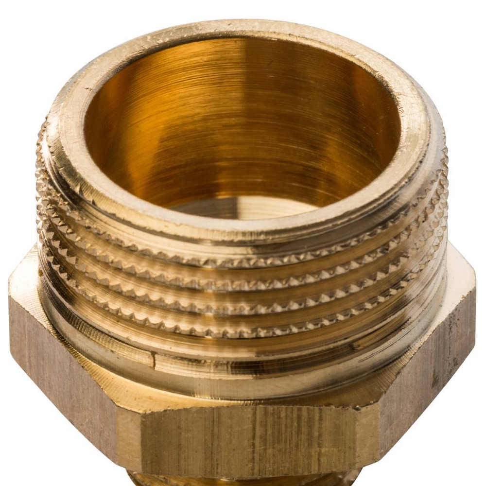 Ниппель STOUT переходной 3/4"x3/8" НР/НР
