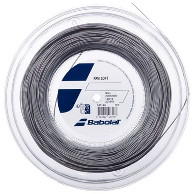 Струны теннисные Babolat RPM Soft (200 m) - grey