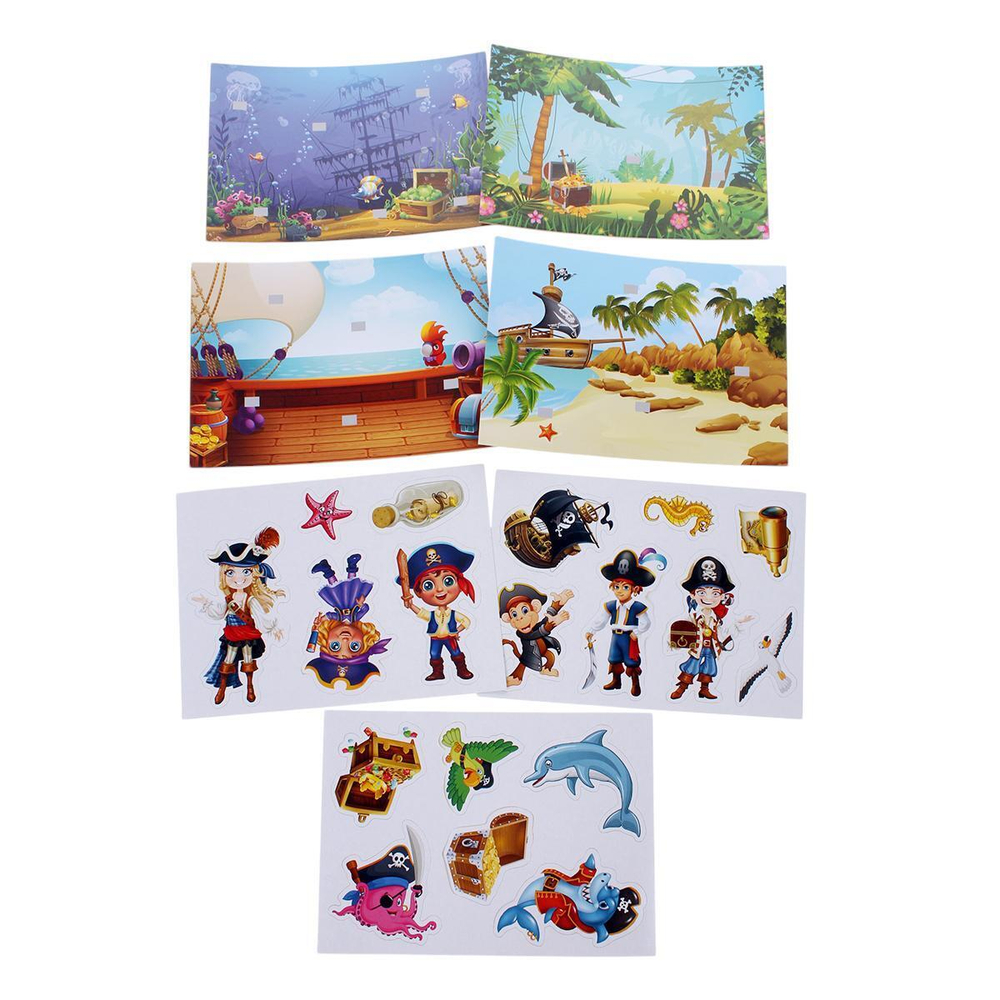 Игра с липучками "Пираты" 4680107925091 (Умные игры)