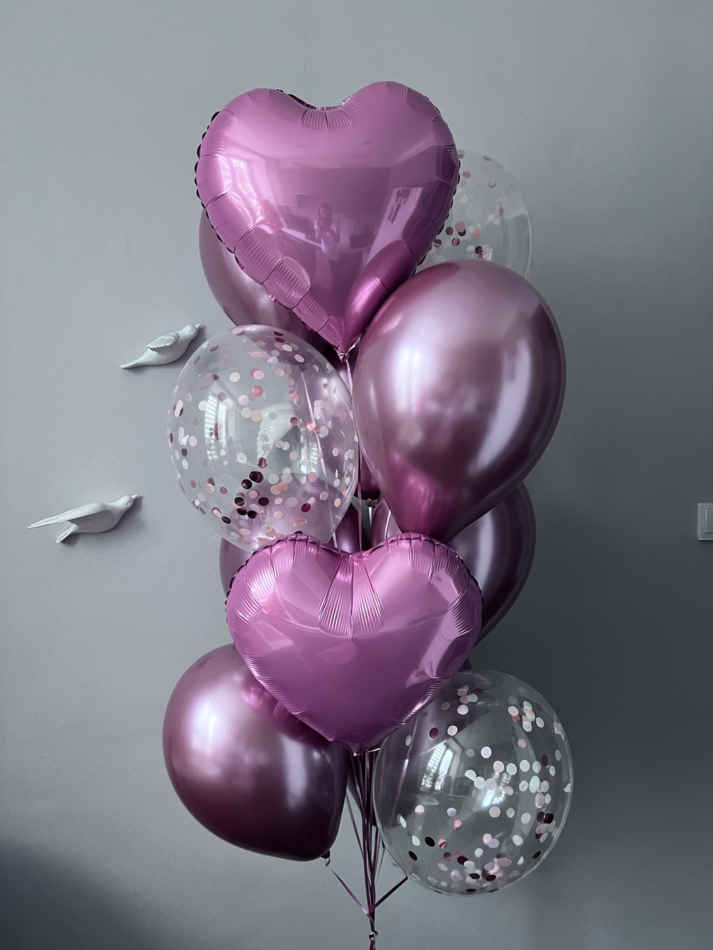 Набор шаров «Яркая любовь»