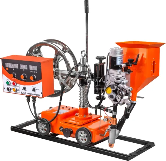 Сварочный трактор и инвертор для сварки под флюсом MZ 1000