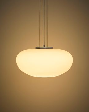 Подвес Ardali из тонированного стекла и стали с матовой отделкой, диаметр 50 см