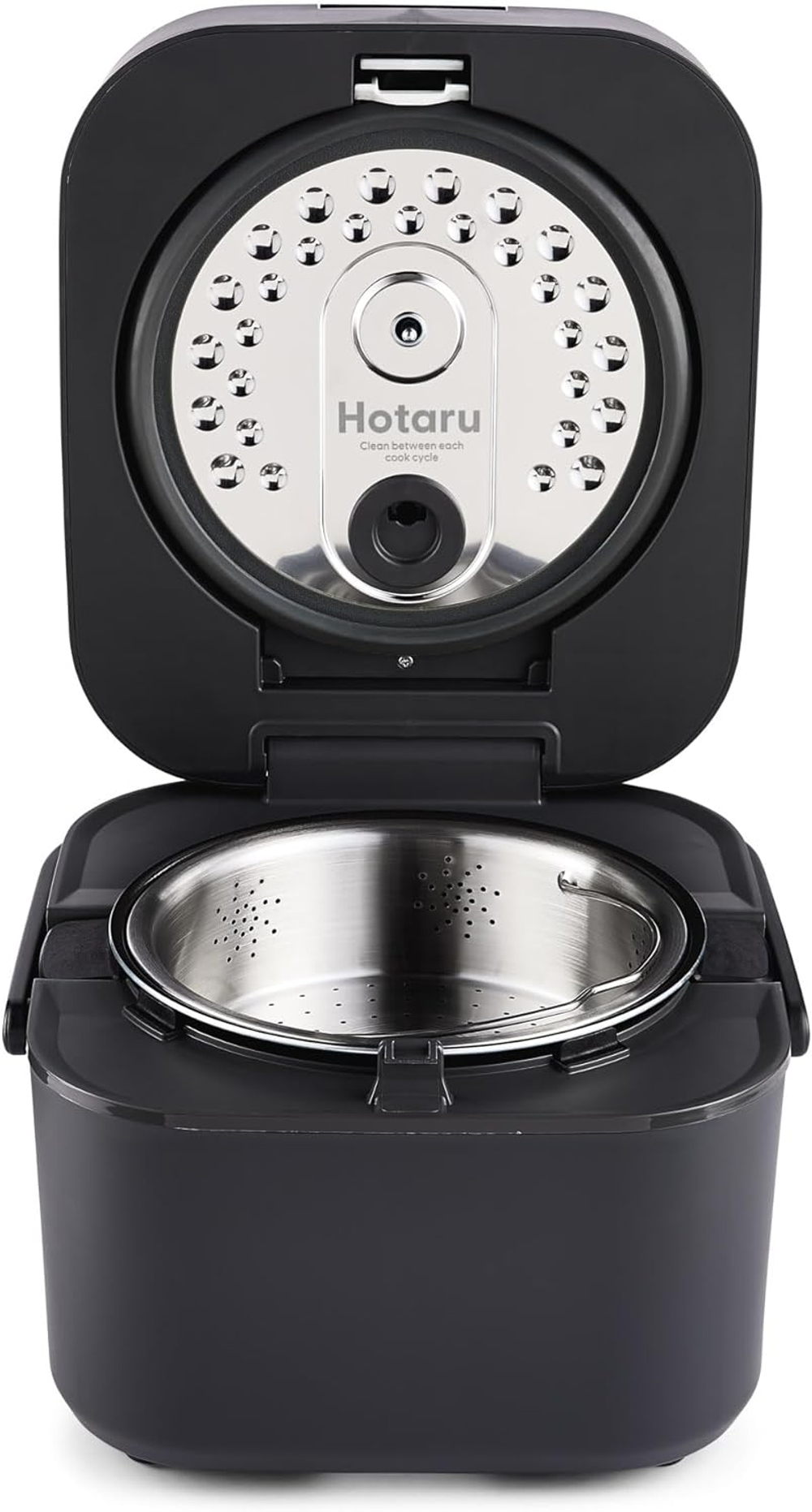 Yum Asia Рисоварка Hotaru Rice Cooker, 3 чашки, 0.54 л ( Slate Grey)