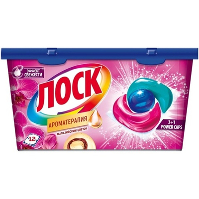 LOSK капсулы для стирки Ароматерапия 12 шт.