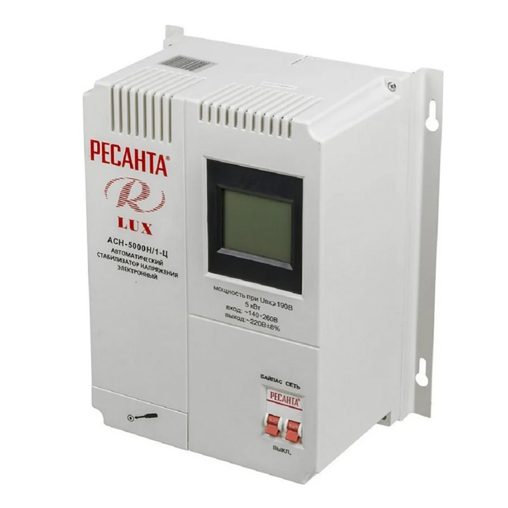 Стабилизатор РЕСАНТА Lux АСН-5000 Н/1-Ц