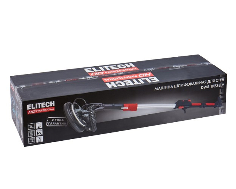 Шлифовальная машина ELITECH DWS 1923ELV (E2213.056.01) HD по бетону 206305