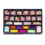 Набор для создания украшений-бусины Alingar, 465х335х40мм,"Jewelry 2", 12 вид. бус., подвес, 2х1,2 м леска, карт. уп.