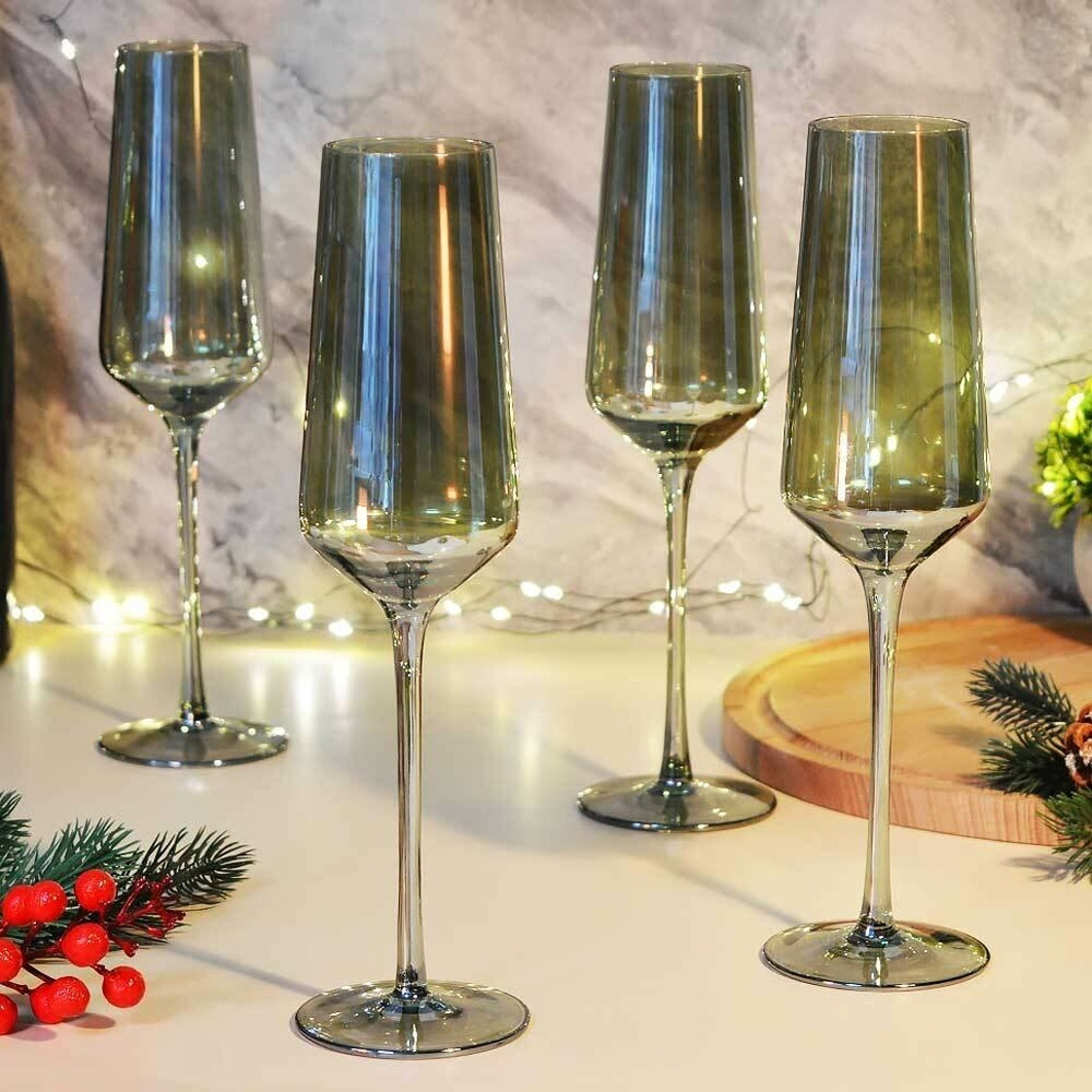 Набор бокалов 4шт 300мл "Green"