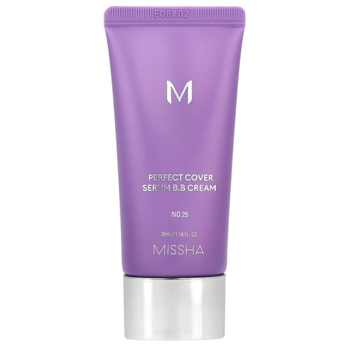Missha, BB-крем Perfect Cover Serum, № 25 (теплый бежевый), 35 мл (1,18 жидк. Унции)
