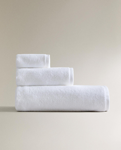 Zara Home Полотенце для лица и рук из хлопка · 5541/013