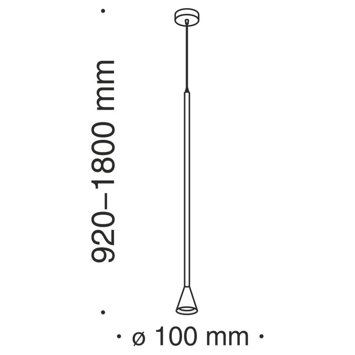 Подвесной светильник Maytoni P064PL-01B