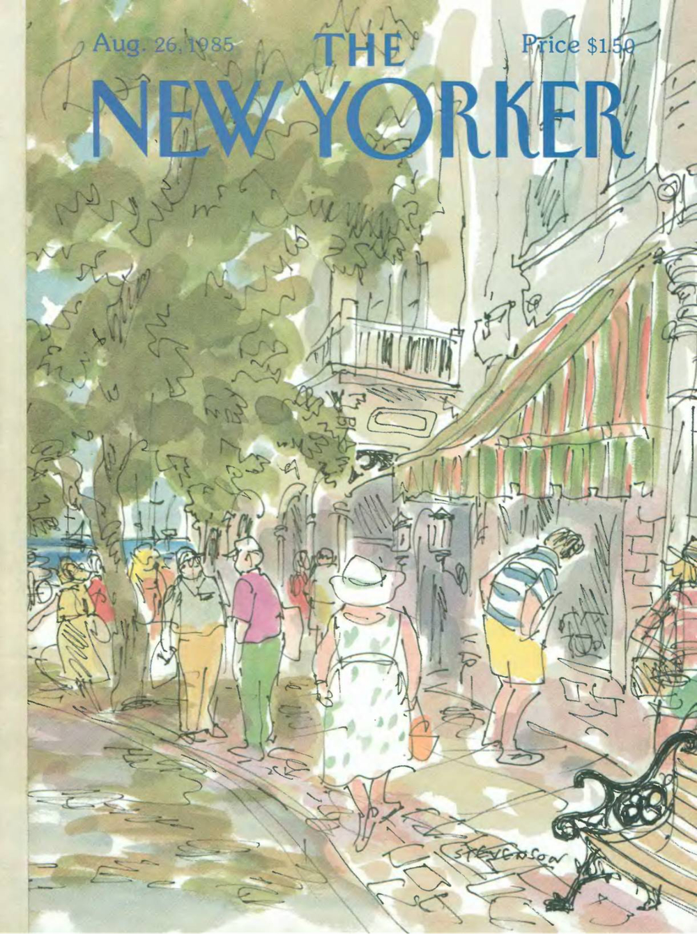 Журнал The New Yorker 26-08-1985