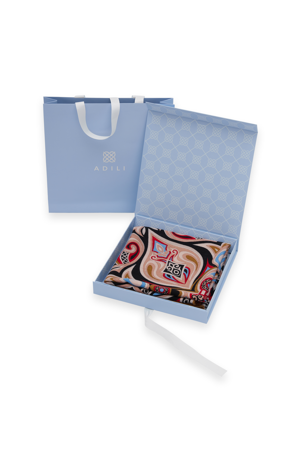 ПЛАТОК | 90х90 см | (120-20) шелк-шерсть