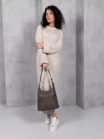 Сумка через плечо шоппер натуральная кожа