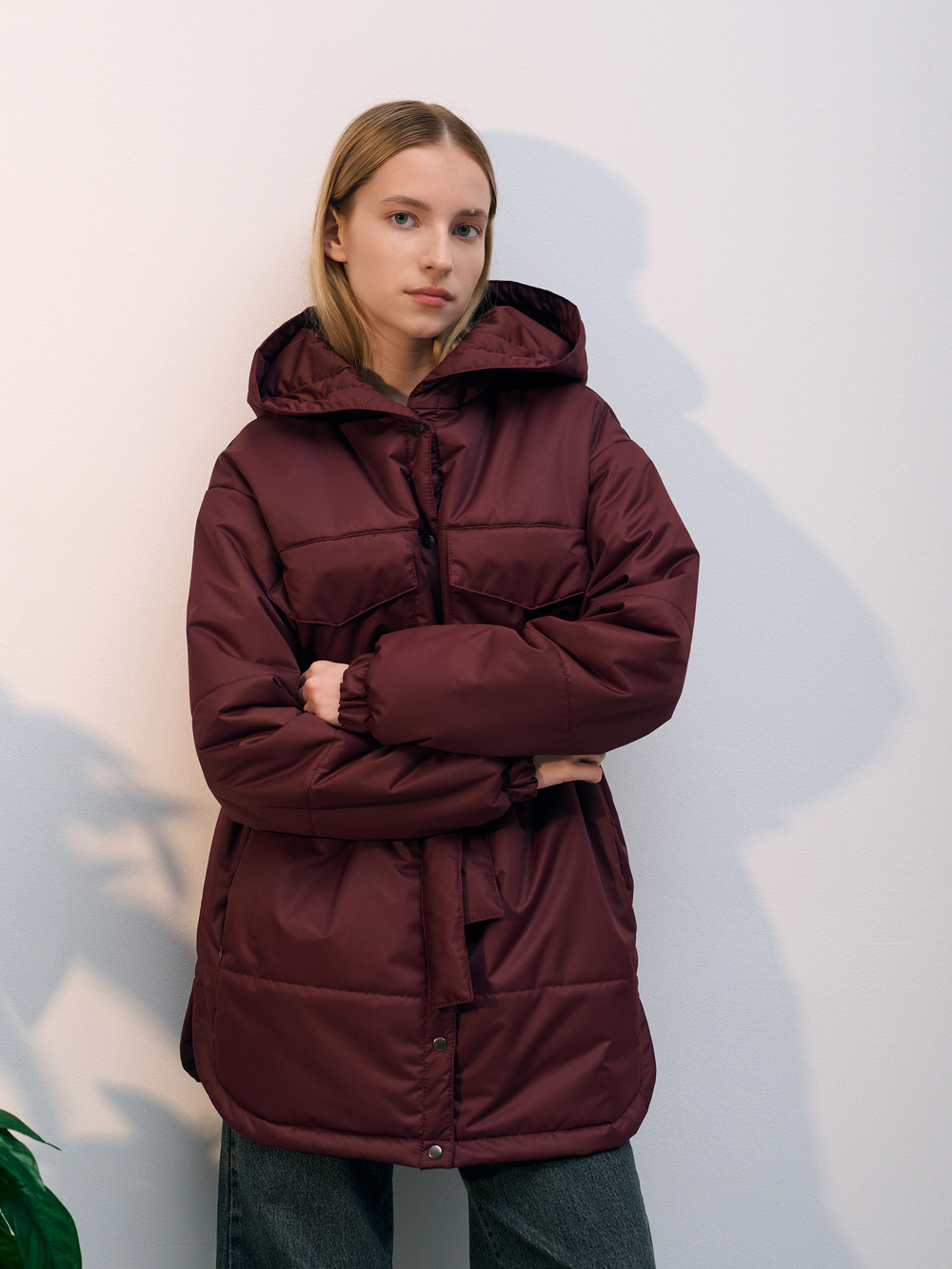 Куртка демисезонная "Эмми" бордо