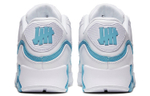 UNDEFEATED x Nike Air Max 90 retro comfortable shock absorption wear-resistant non-slip low-top air cushion casual running shoes for men and women the same style white and blue