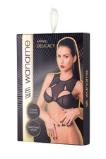 Бралетт Waname Apparel Delicacy c фигурными вырезами черный 46-48
