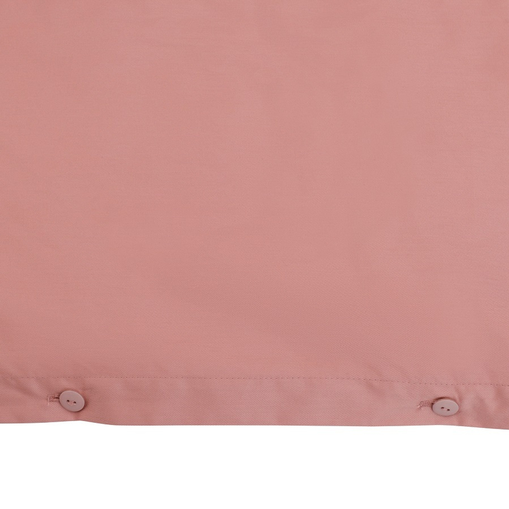 Постельное белье 2 спальное евро Tkano Essential розовое