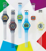 Японские наручные часы Casio G-SHOCK DW-5600LS-7ER с хронографом