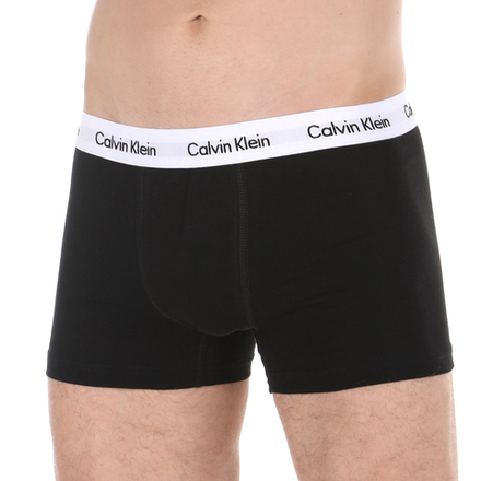 Набор мужских трусов боксеров 3в1 (черные, серые, темно-синие) Calvin Klein Cotton Stretch