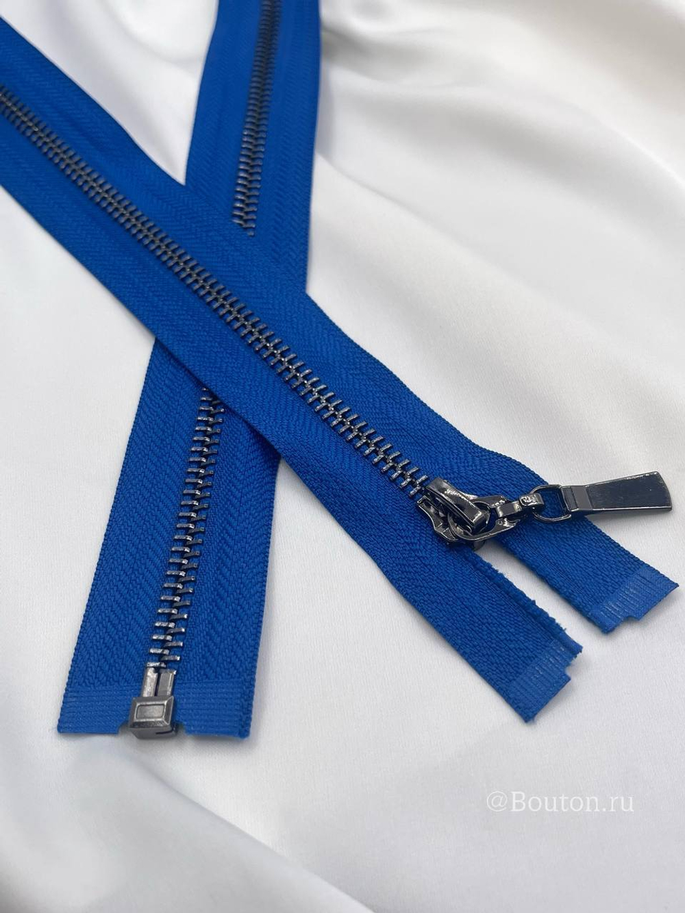 Молния синяя графит