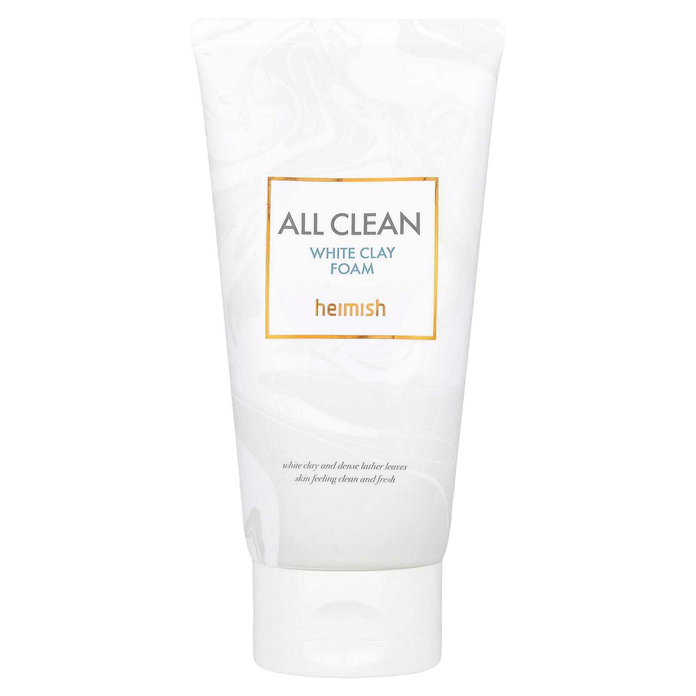 Heimish, All Clean, пенка из белой глины, 150 г (5,29 унции)