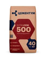 Цемент ЦЕМЕНТУМ (Holcim) М-500 по 40 кг (ЦЕМ II/В-К(Ш-И) 42.5Н/ExtraCEM)