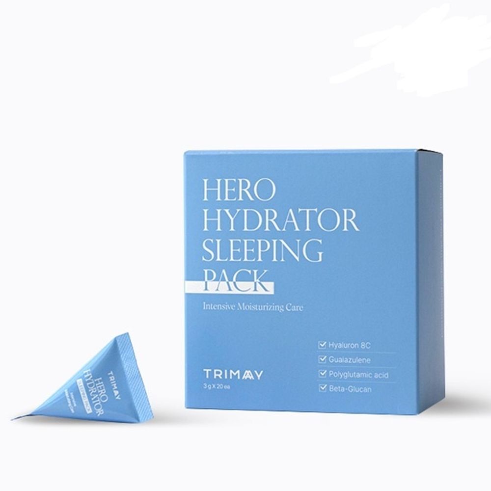 Trimay Hero Hydrator Sleeping Pack ночная маска для глубокого увлажнения с гиалуроновой кислотой