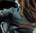 Женская кожаная куртка Harley-Davidson® Miss Enthusiast 3-в-1