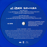 U2 / Achtung Baby (20th Anniversary Edition)(Limited Edition)(2LP+2x12" Vinyl Single)