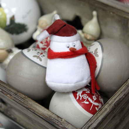 Подушка "Снеговик", маленький