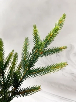 Искусственная ель Королевская стройная зеленая 230 см., 100% литая, TDL (70029)