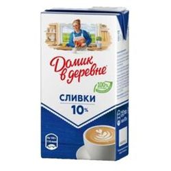 СЛИВКИ ДОМИК В ДЕРЕВНЕ 10% 950 ГР Т/П РОССИЯ БЗМЖ