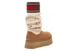 UGG Classic Sweater Letter Chestnut