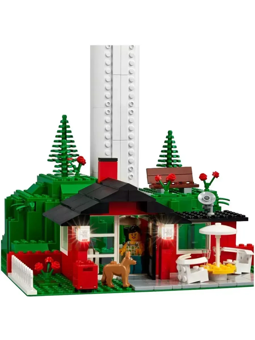 Конструктор Ветряная мельца Vestas 844 детали