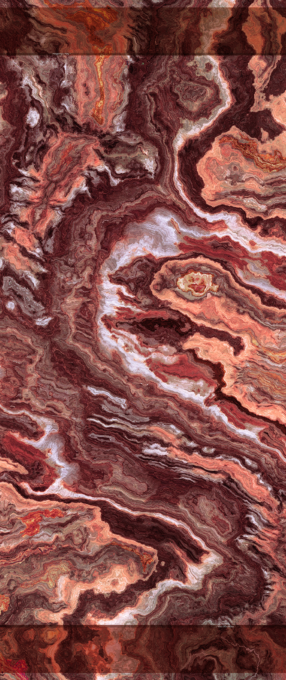 Шарф/ Палантин «Красный Оникс»