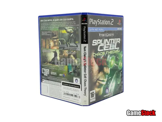 PS2 Tom Clancy's Splinter Cell Chaos Theory (Б/У, Английская версия, SLES-53007, PAL)