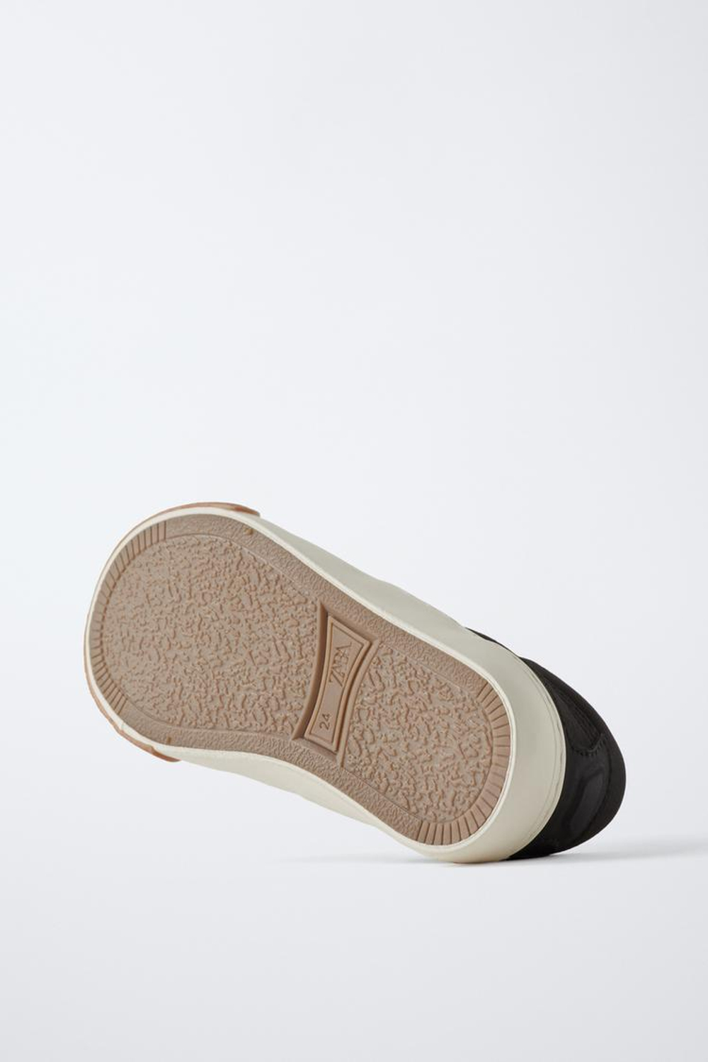 ZARA КРОССОВКИ SKATE, ЧЕРНЫЙ