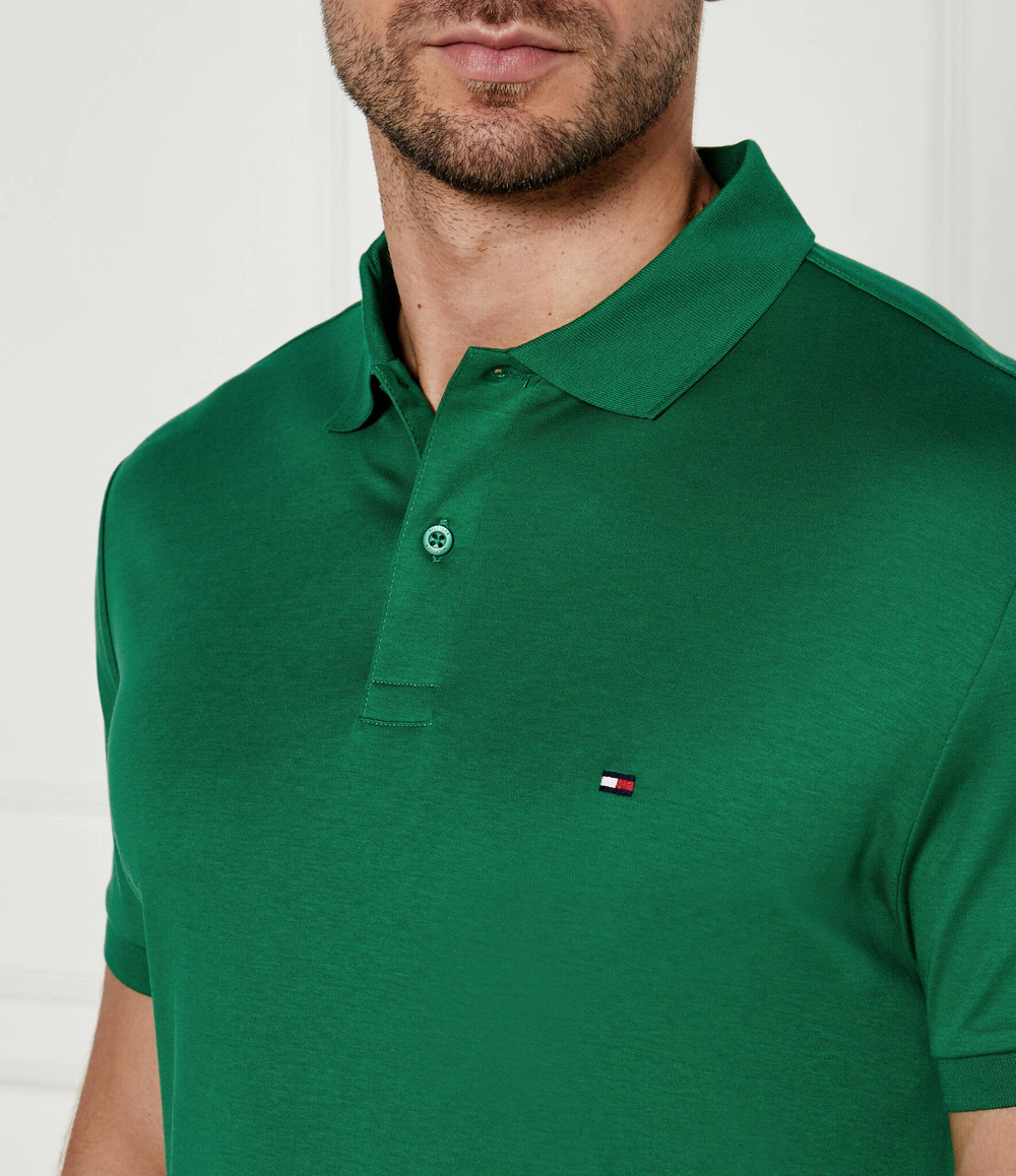 Поло Tommy Hilfiger - зеленый(MW0MW35585)