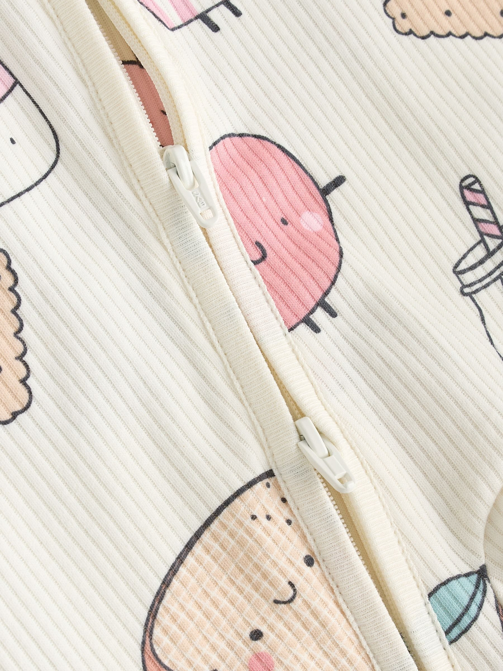 Комбинезон / Cлип для малышей Next F35-965, 3 шт., Розовый, Бежевый