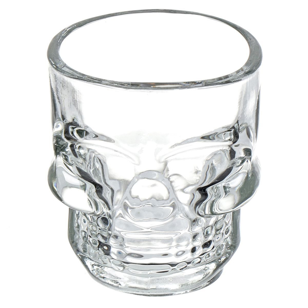 Стопка стекло, 50 мл, 6 шт, Briverre, Череп, BR2013