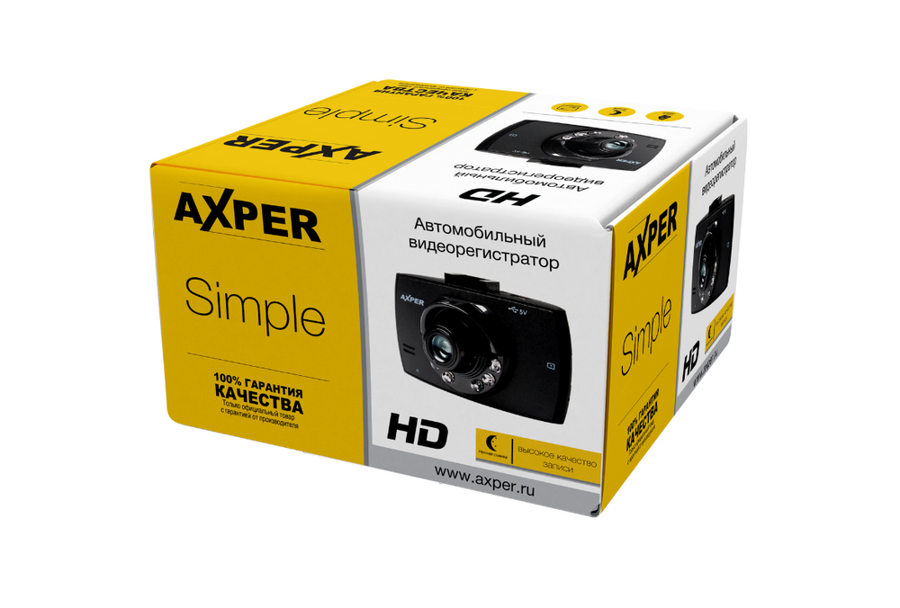 Видеорегистратор Axper Simple GPL6624