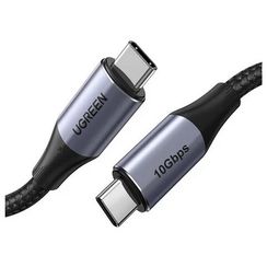 Кабель Ugreen US355 USB Type-C - USB Type-C M/M 1м (80150) черный